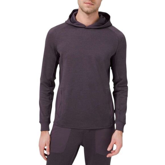 Lululemon Textured Tech Hoodie *Heathered Grape Thistle / Graphite Grey - Picture 1 of 10